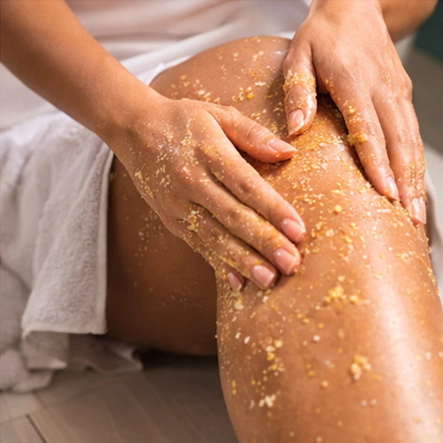 SparkGlow Clear Skin Body Scrub - Turmeric & Licorice Root for Acne & Dark Spots