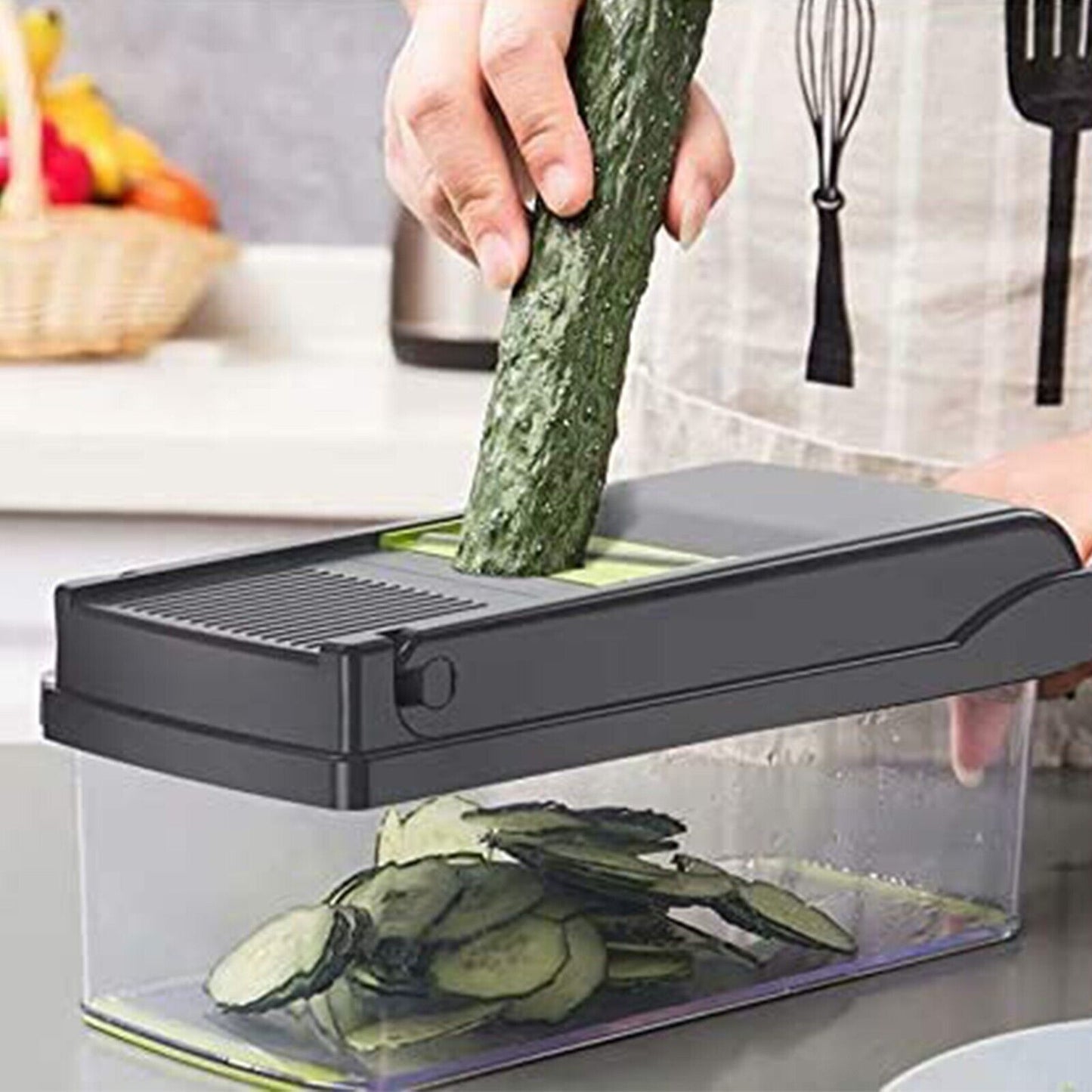 16-in-1 Vegetable Slicer, Salad, Fruit And Vegetable Slicer Peeler